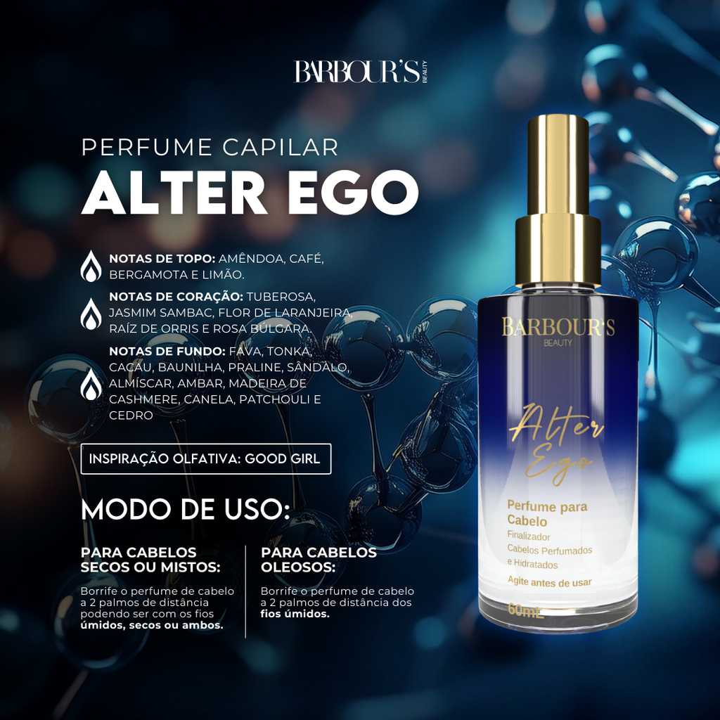 Kit Cabelo Perfumado (3 Perfumes Capilares)