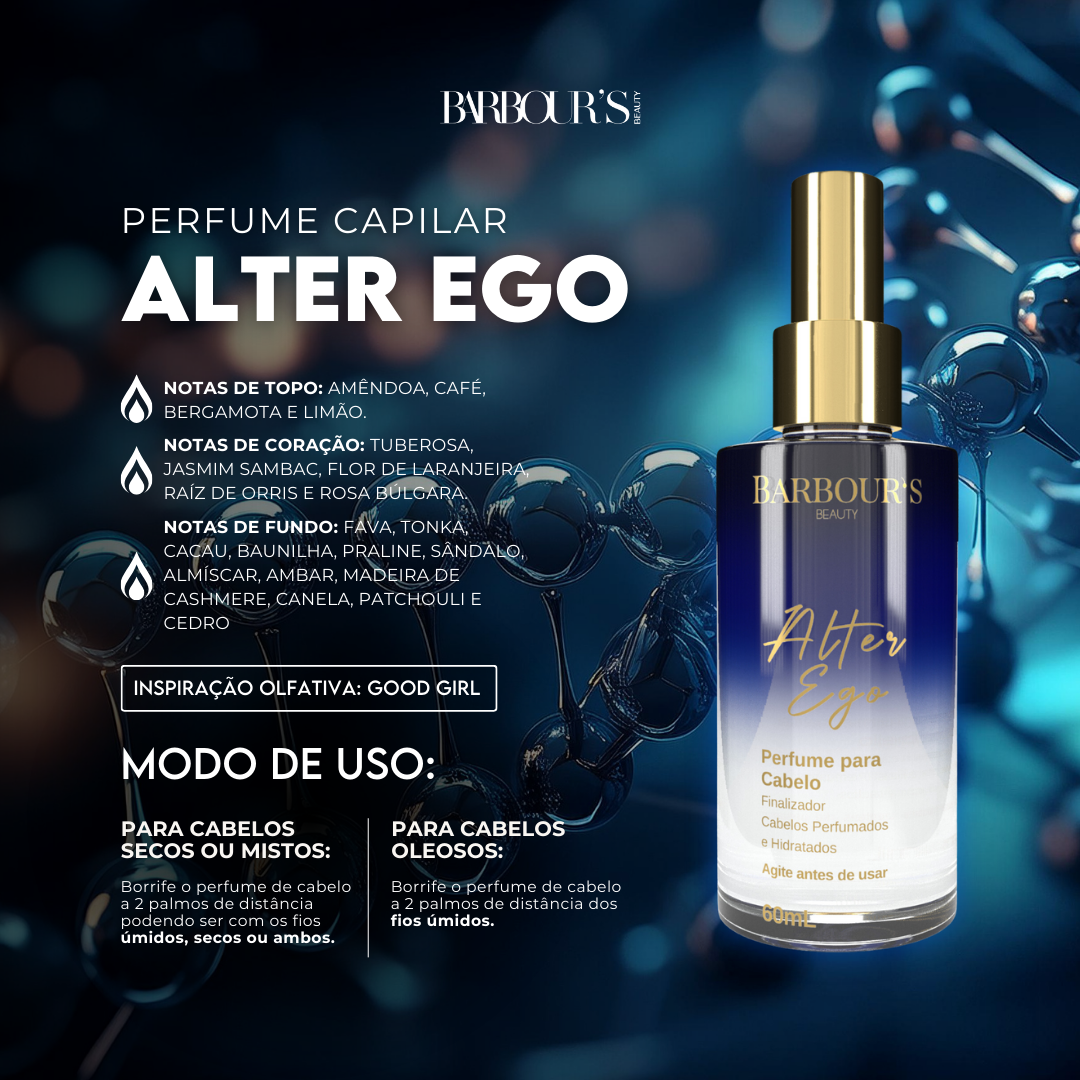 Kit 2 Perfumes de Cabelo - Alter Ego e Very Sexy