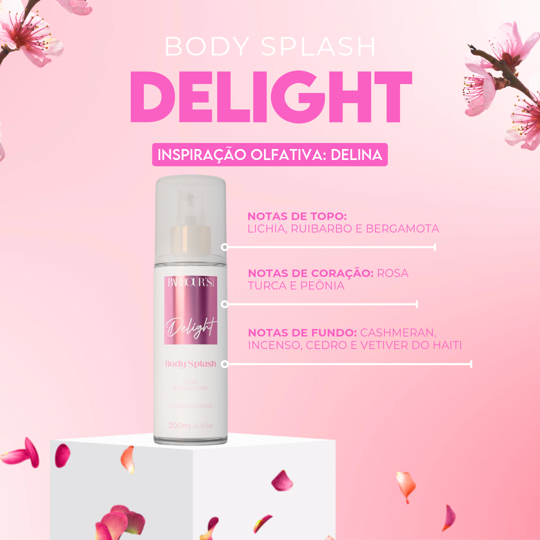 Kit 3 Body Splash - Angelical, La Vie, Delight