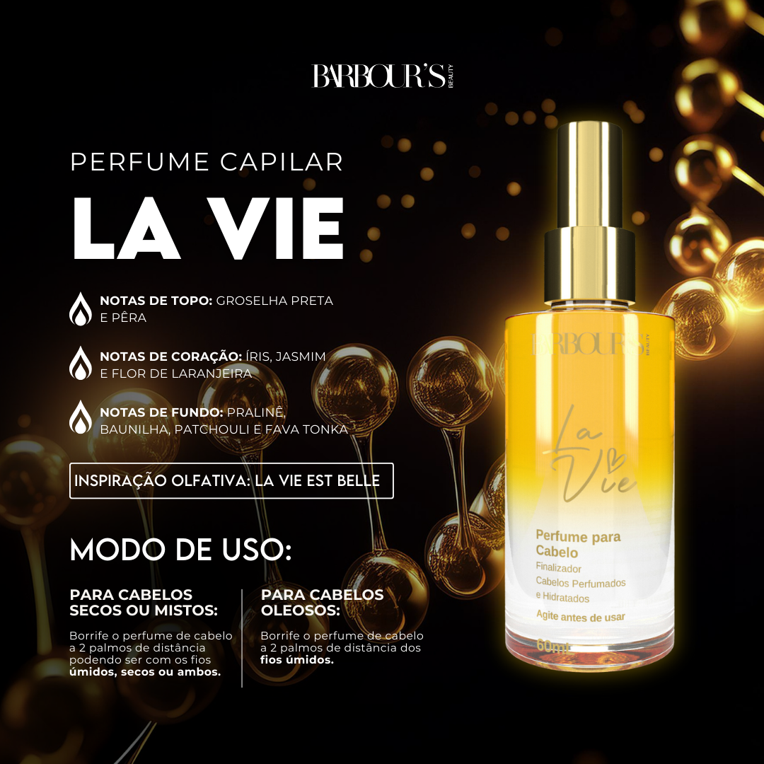 Kit 2 Perfumes de Cabelo - La Vie e Very Sexy