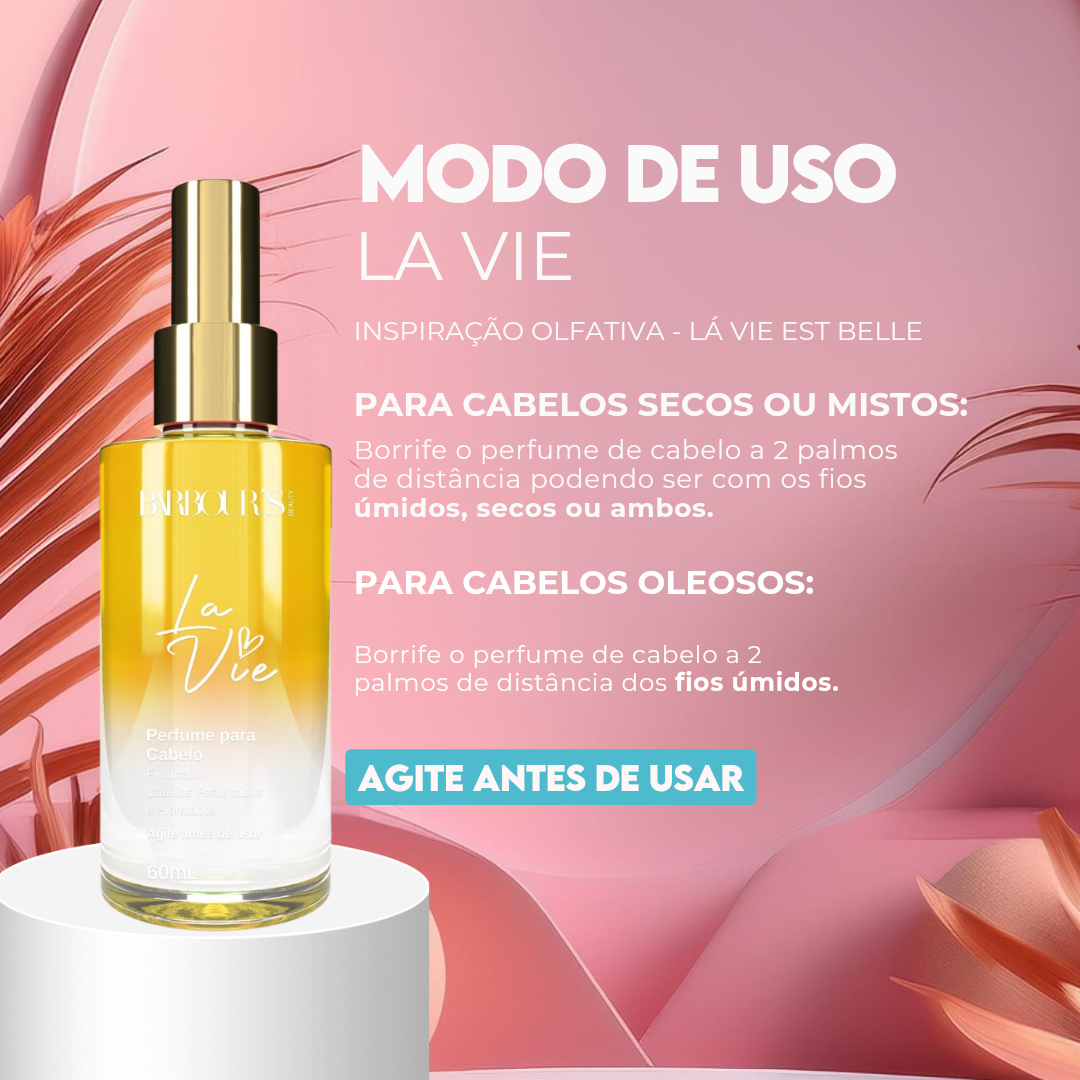 Kit 2 Perfumes de Cabelo - La Vie e Very Sexy