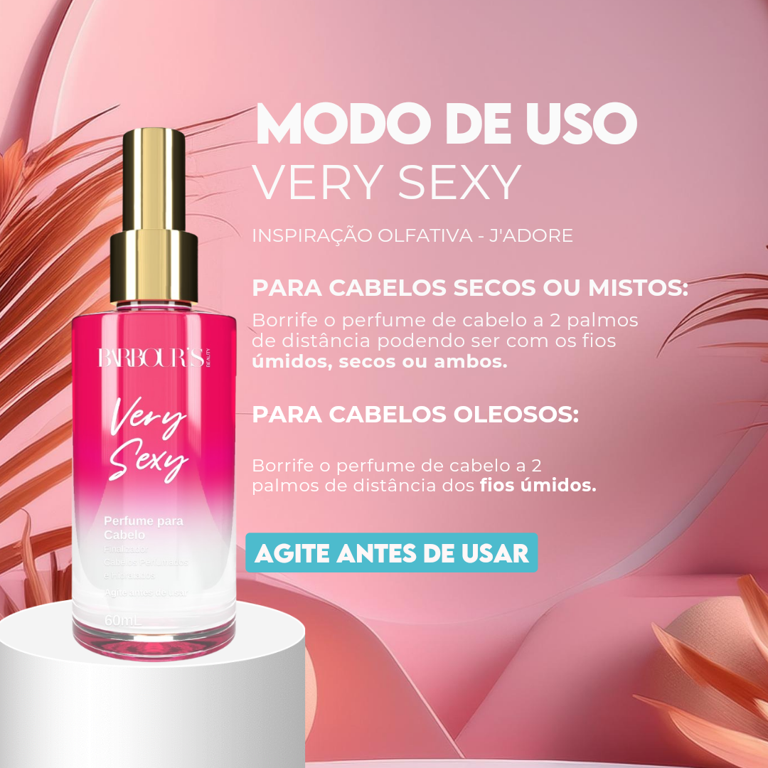 Kit 2 Perfumes de Cabelo - Alter Ego e Very Sexy